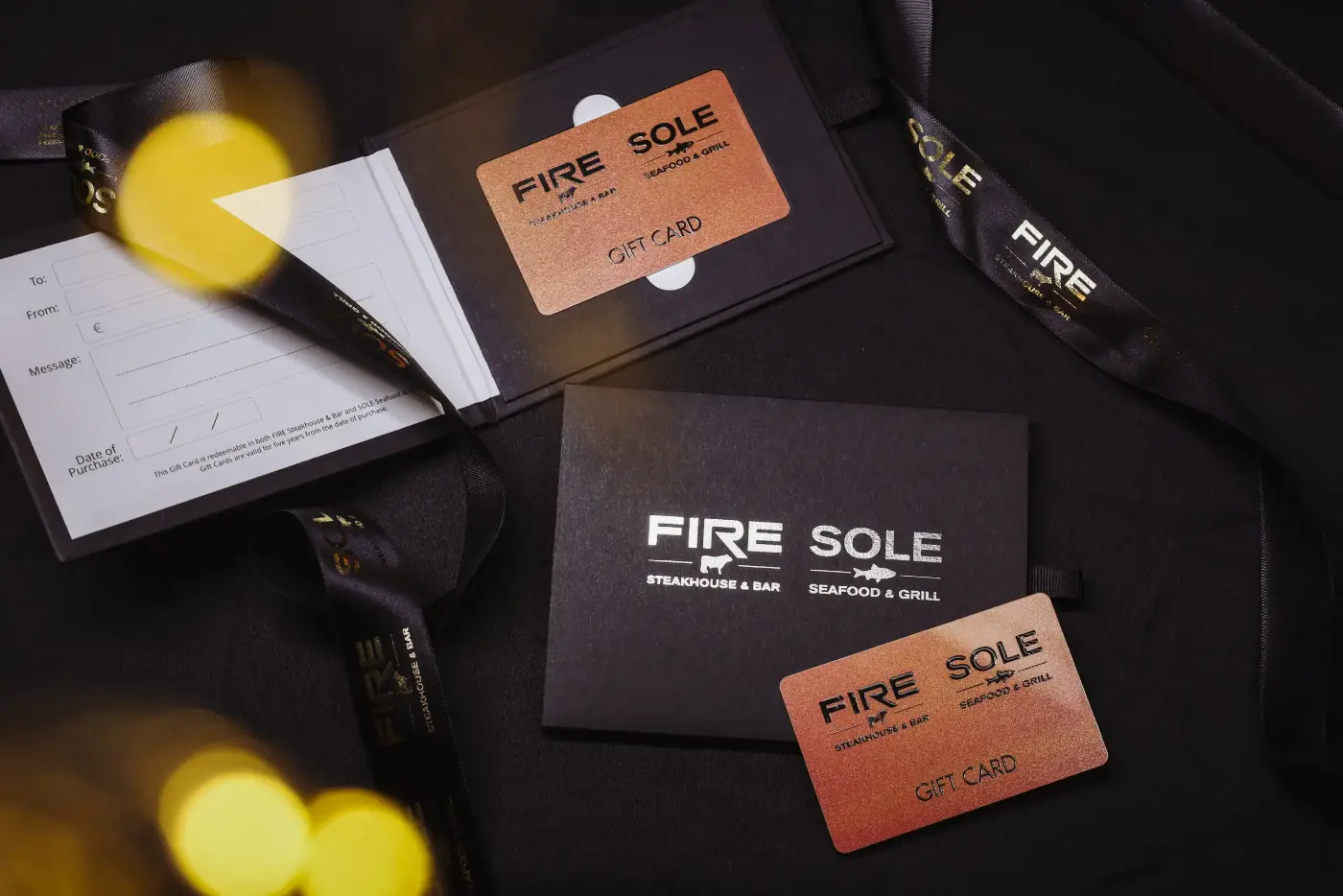 FIRE Steakhouse gift card