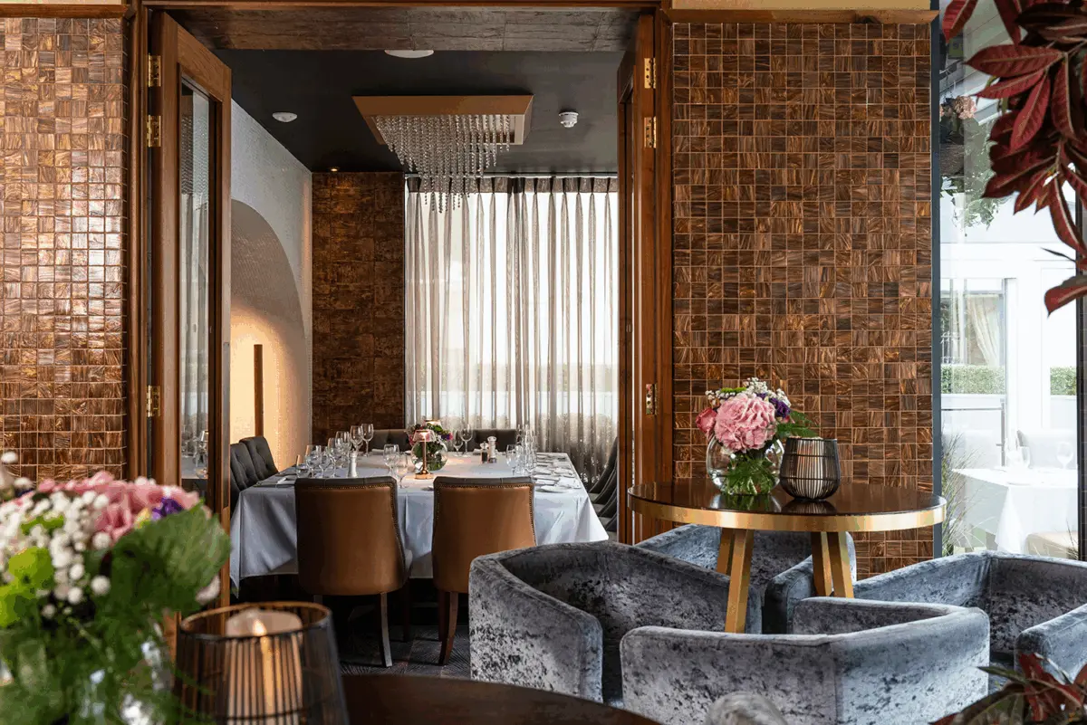FIRE Steakhouse & Bar dining room, Dawson Street