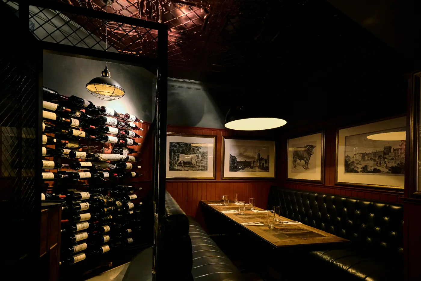 F.X. Buckley at the Bull & Castle interior