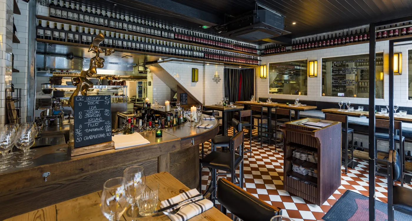The Butcher Grill dining room, Ranelagh